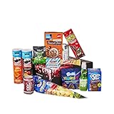 brandnooz Gamer Box: Süßigkeiten box & Getränke box aus aller Welt. Mix aus Süßigkeiten, Chips...