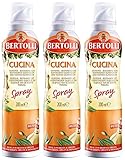 Bertolli Olivenöl Spray Cucina, 3er Pack (3 x 200 ml)