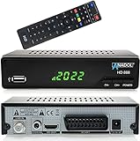 [Test: 2X GUT *] Anadol HD 888 Sat Receiver mit PVR Aufnahmefunktion, Timeshift & AAC-LC Audio, für...