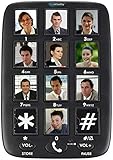 simvalley Communications Seniorentelefon: Senioren-Festnetz-Telefon mit 12 Foto-Schnellwahl-Tasten,...