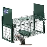 Moorland Safe 5006 Lebendfalle 50x18x18cm als stabile Marder-Falle, Kaninchen-Falle, Mausefalle,...