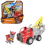 Rubble & Crew - Kran-Baufahrzeug mit Charger-Figur (Basis Fahrzeug), Spielzeug für Kinder ab 3...