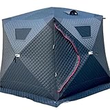 eisangeln Zelt Eisfischerzelt Winter Outdoor Camping Zelt Isoliert Verdicken Schnell Aufbau...