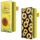 bvya 2 Stück Scheckbuchhüllen für Männer und Frauen mit RFID-Blockierung, hochwertiger...