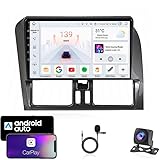 GDJCFDC 9-Zoll Autonavigator GPS-Navigator Auto-Audio-Video-Player Android 13 Passend für Volvo...