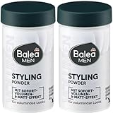 BaleaMEN Haarpuder, Volumenpuder für Haarstyling, Mattes Finish, Flexibler Halt, stayling powder...