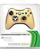 Xbox 360 Wireless Controller Chrome Gold