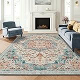 SONGMICS HOME Vintage Teppich, 200 x 290 cm, Wohnzimmerteppich, Schlafzimmerteppich,...