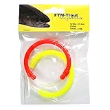 FTM Unisex – Erwachsene 10C6101150C10 New Generation Ringbissanzeiger rot + gelb-2 Angeln auf Aal,...