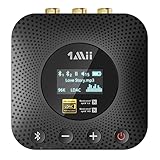 1Mii B06HD+ Hi-Res Bluetooth 5.1 Musik Empfänger für Stereoanlage mit LDAC, HiFi Bluetooth Adapter...