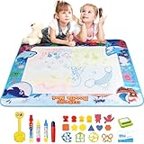 Chellago Spielzeug Kinderspielzeug ab 1, 2, 3 Jahren - Malmatte mit Wasserstift, Aqua Magic Doodle...