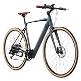Cecotec Elektro-Stadtfahrrad Sprint Silver, 250W, 28-Zoll-Räder, 70 km Reichweite, 360 Wh Batterie,...