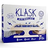 KLASK - Preisgekröntes Geschicklichkeitsspiel für 2 Spieler - Brettspiel für Familie und...