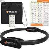 MANTRA SPORTS Pilates Ring Fit Fitness Ring Beckenbodentrainer für Frau & Männer, Beckenboden...