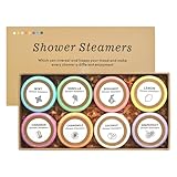 Badebomben Set, Geschenk für Frauen, 8 Stück Shower Steamers Aromatherapie, Badebomben Dusch Bombe...