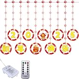 Helle LED-Lichterkette für Zuhause und Geschäft, Neujahrsdekoration, hängendes Zubehör