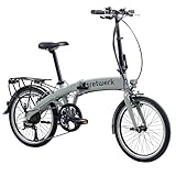 TRETWERK - 20 Zoll E-Bike E-Klapprad - Akimbo - E-Faltrad Pedelec mit 8 Gang Shimano Acera...