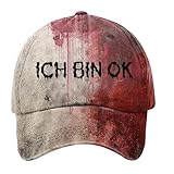 Generisch Problem Gelöst Baseball Caps Unisex Halloween Kappe Blutspritzer Printed Verstellbar...
