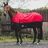 eQuitack Your Passion Is Our Mission 1200 Denier Pferdedecke Regendecke mit Fleece Lining...