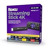 Roku Streaming Stick 4K | 4K/HDR/Dolby Vision Streaming Media Player | Funktioniert nur in...