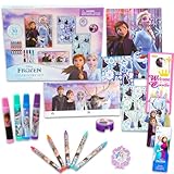 Frozen Arts and Crafts Schreibwaren-Set für Kinder – Bündel mit Disney Skizzenblock, Markern,...