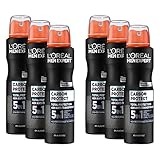 L'Oréal Men Expert 5-in-1 Deospray für Männer, Bodyspray gegen starken Schweißgeruch, Schwitzen,...