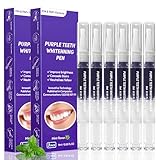 6 Stück Zahnaufhellung Stift Bleaching Zähne für Strahlend Weiße Zähne, Effektives...