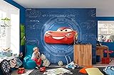 Komar Fototapete von Disney | Cars3 Blueprint | Bunt, 368 x 254 cm, Disney, Cars, Tapete, Auto,...