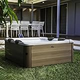 MSpa Whirlpool Oslo Amber Aero Plus 180x180x65 cm – Aufblasbarer Whirlpool für 6 Personen mit 140...