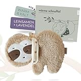 BJORKI Wärmekissen Baby & Kinder - Kuscheltier Wärmekissen mit Leinsamen Füllung für die...