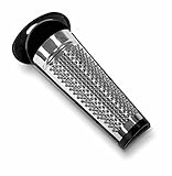 Städter 709010 Muskatreibe mit Vorratsfach, Edelstahl, 14,5 cm