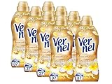 VERNEL Aromatherapie Sinnliche Frangipani Weichspüler 8x 37 WL (296 Waschladungen), langanhaltender...