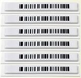 2000 AM Klebeetiketten AM 58 kHz Sicherungsetiketten mit Dummy Barcode deaktivierbar Warensicherung...