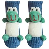 Stricksocken, Kuschelsocken Weihnachten, Winter Thermosocken, Weihnachten Antirutschsocken, Damen...