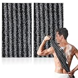 Flintronic 2 Stück Badeschwamm, Rückenschrubber Rückenbürste, Rückenbürste Dusche, Dichtem...