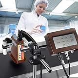 MOUNW Kleiner Drucker-Tintenstrahlkodierer, 12,7 mm/25,4 mm Online-Tintenstrahlkodierer mit...