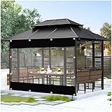 Transparente PVC-Planenvorhänge für den Außenbereich, 0,5 mm, wasserdichte Seitenteile für...
