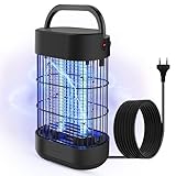 EUQQZU Insektenvernichter, 14W Elektrischer Insektenfalle Mückenlampe mit UV Lampe,Elektrisch...