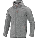 Jako Herren Softshell-Jacken Softshelljacke Light, Grau Meliert, XL, 7605