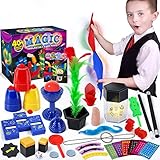 Heyzeibo Kinder Zauberkasten - Anfänger Kinder Zaubertricks Set mit Zauberstab &...