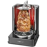 Clatronic® Döner-Vertikal-Multigrill | Multigrill Perfekt für Gyros, Kebab & mehr | Gyrosgrill...