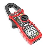 KAIWEETS HT206D Stromzange, Strommessgerät DC/AC Strom: 0-600A, Zangenmultimeter True-RMS 6000...