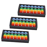 Vaguelly 6 STK 7 Gänge Abakus Abakus Chinesischer Abakus Kidcraft-Spielset Zahlenspielzeug zabawki...