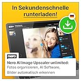 Nero AI Image Upscaler Unlimited | KI | Bilder vergrößern + nachschärfen | Skalieren auf 4K |...