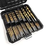 99 Stück Teiliges Spiralbohrer-Set, Metrische Bohrer 1,5–10 mm, für Metallbearbeitung,...