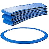 Arebos Trampolin Randabdeckung Federschutz Ø 487 cm | Trampolin Randschutz | Trampolinzubehör aus...