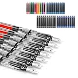 Wonwood_direct Kalligraphie Set, 7 Kalligraphie Stifte mit Verschiedenen Federn und 40...