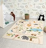 the carpet Happy Life Kinderzimmer, Kinderteppich, Spielteppich, Straßenteppich, Straße,...