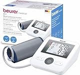 Beurer BM 27 Oberarm-Blutdruckmessgerät mit Manschettensitzkontrolle, klinisch validiert, für...