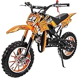 Actionbikes Motors Kinder Mini Elektro Crossbike Delta 49cc | 2-Takt 49ccm Motor - Scheibenbremsen -...